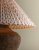 Gathered Wide Taper Shade 22" x 10" (PSD-003-02) by Hudson Valley, view 17