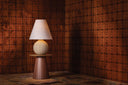 Ceramic Ivory Petal Capers Table Lamp 19" by Hudson Valley, view 4