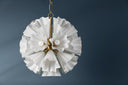 Aged Brass Capri Chandelier 24" by Hudson Valley, view 2