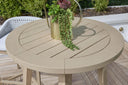 Carmel Outdoor 36" Round Counter Table