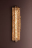 Vintage Brass Carnelian Wall Sconce 6.25" by Corbett Lighting, view 5
