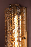 Vintage Brass Carnelian Wall Sconce 6.25" by Corbett Lighting, view 4