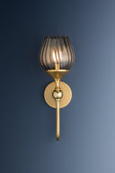 Aged Brass Chatton Wall Sconce 5.75" by Hudson Valley, view 4