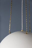 Aged Brass Chiswick Pendant 20" by Hudson Valley, view 3