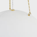 Aged Brass Chiswick Pendant 20" by Hudson Valley, view 4