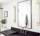 Aged Brass Malcolm Bath And Vanity 4.75" x 19" by Hudson Valley, view 2