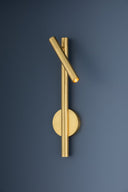 Aged Brass Circleville Wall Sconce 5.25" by Hudson Valley, view 9