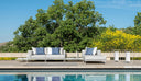 CleoSoft Alu Modular Corner Section by Talenti, outdoor setting
