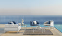 CleoSoft Alu Living Armchair by Talenti, outdoor setting