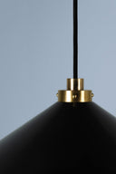 Aged Brass and Distressed Bronze Clivedon Pendant 12" x 6.5" by Hudson Valley, view 5