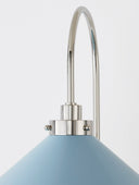Polished Nickel Clivedon Wall Sconce 12" by Hudson Valley, view 3