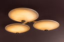 Vintage Brass Cologne Flush Mount 45.25" by Corbett Lighting, view 7