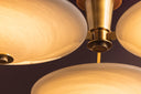 Vintage Brass Cologne Flush Mount 45.25" by Corbett Lighting, view 3