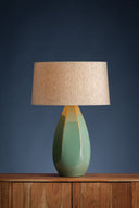 Ceramic Celadon Wash Colwyn Table Lamp 20" by Hudson Valley, view 3