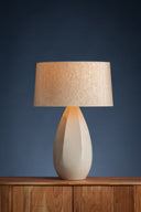 Ceramic Dove White Colwyn Table Lamp 20" by Hudson Valley, view 2