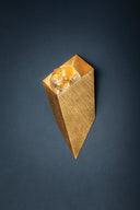 Vintage Gold Leaf Conch Wall Sconce 10" by Corbett Lighting, view 2