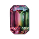 Multi-Color Gemstones | Acrylic Silhouettes