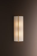 Aged Brass Cornell Wall Sconce 6.5" by Hudson Valley, view 4