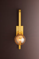 Vintage Polished Brass Cronus Wall Sconce 6.5" by Corbett Lighting, view 5