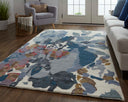 Dafney 8869F Blue/Multi