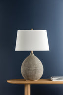 Gray Denali Table Lamp 19" by Hudson Valley, view 4