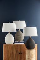 White Denali Table Lamp 19" by Hudson Valley, view 3