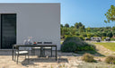 Dolcevita Alu Extending Dining Table by Talenti, outdoor setting