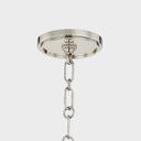 Polished Nickel Donnell Pendant 17.5" by Hudson Valley, view 2