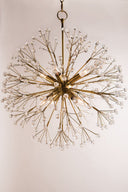 Aged Brass Dunkirk Chandelier 20" by Hudson Valley, view 3