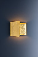 Aged Brass Dunnsville Wall Sconce 8.5" by Hudson Valley, view 3