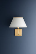 Aged Brass Durland Wall Sconce 10.5" by Hudson Valley, view 6