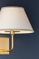 Aged Brass Durland Wall Sconce 10.5" by Hudson Valley, view 5