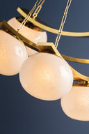 Aged Brass Duxbury Chandelier 43.75" by Hudson Valley, view 3