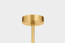 Aged Brass Edgemere Pendant 11" x 22.5" by Hudson Valley, view 2