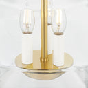 Aged Brass Edmonton Lantern 15" by Hudson Valley, view 2