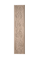 Carved Marble Wall Object Acanthus