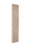 Carved Marble Wall Object Acanthus