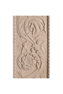 Carved Marble Wall Object Acanthus