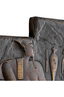 Bronze Carved Wall Object Sebennytos