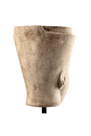 Carved Sandstone Statue Bust of Hatshepsut