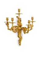 Antique Gold Wall Element Lumiere