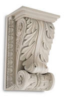 Sculptural Classic Wall Object Acanthus