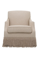 Twisted Fringe Swivel Chair Madison
