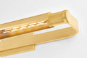 Aged Brass Elm Park Picture Light 24" x 3" by Hudson Valley, view 5