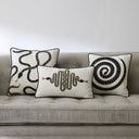 Eden Coil Embroidered Pillow