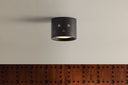 Distressed Bronze Edisto Flush Mount 4.5" by Hudson Valley, view 4