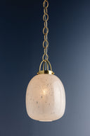 Aged Brass Enosburg Pendant 11" by Hudson Valley, view 2