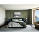 Pair of Pillowcases with Crossed Ribbon Lusitano
