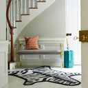 Zebra Flatweave Rug