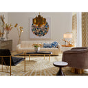 Sunburst Hand-Knotted Rug